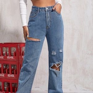 Shein Boyfriend Jeans size M